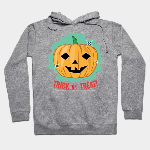 Happy Halloween Pumpkin - Funny Hoodie by DesignWood Atelier